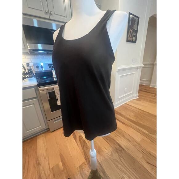 Mia Sports Athleisure Yoga Tank Top with Built-In Bra - XL - Picture 2 of 4